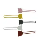 Silicone cable reel - brown Photo 4