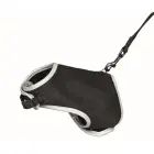 Krūšu siksna veste ar pavadu kaķiem - Trixie Soft harness with leash for cats, XL, 36–54 cm, 1.20 m Foto 1