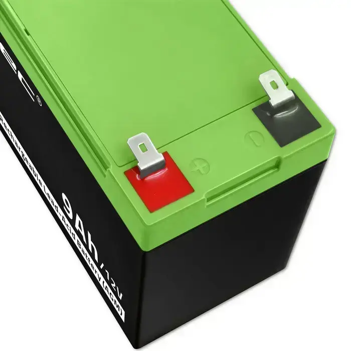 Qoltec AGM battery | 12V | 9Ah | Maintenance-free | Efficient| LongLife | for UPS, security Фото 4