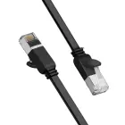 Ugreen Ethernet patchcord cable RJ45 Cat 6 UTP 1000 Mbps 0,5 m black (50183) Фото 1