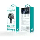 Devia transmitter FM Smart Bluetooth MP3 car charger PD 30W 1x USB-C 2x USB 3A black Фото 4