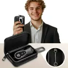 KLATKA FARADAYA TECH-PROTECT KLR300 POUCH KEYLESS RFID SIGNAL BLOCKER CASE BLACK/BLACK Photo 4