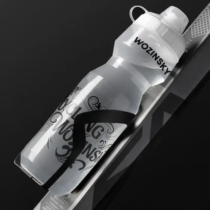 Wozinsky WBR-01T 750ml Bicycle Bottle - Transparent Фото 10