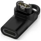 Adapter USB-C MajesticLine for Charging Garmin Watches black Фото 1