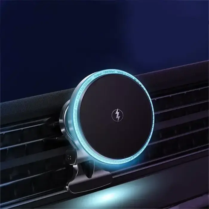 CAR HOLDER T-PHOX iMAG MAGNETIC WIRELESS BLACK Photo 3