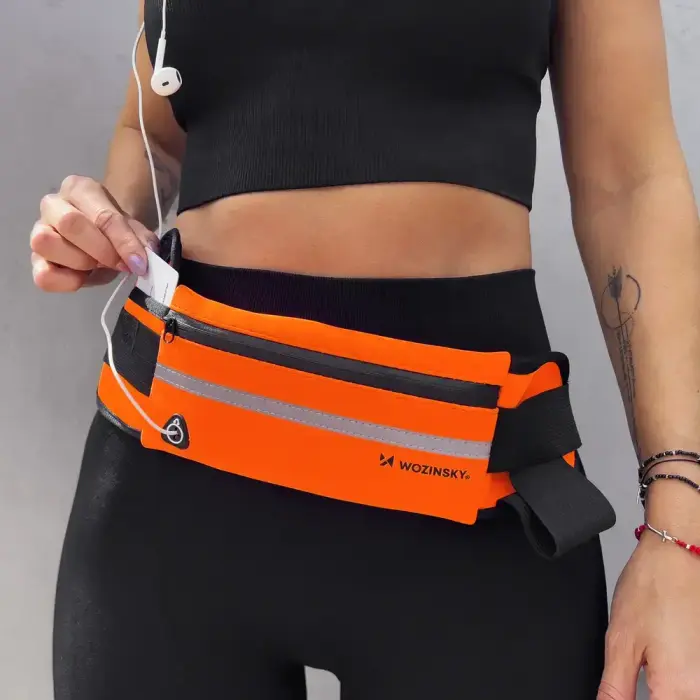 Wozinsky expandable running belt black (WRBBK1) Foto 9