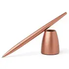 Lexon Scribalu Pen with Base soft gold LS64P1 Photo 3