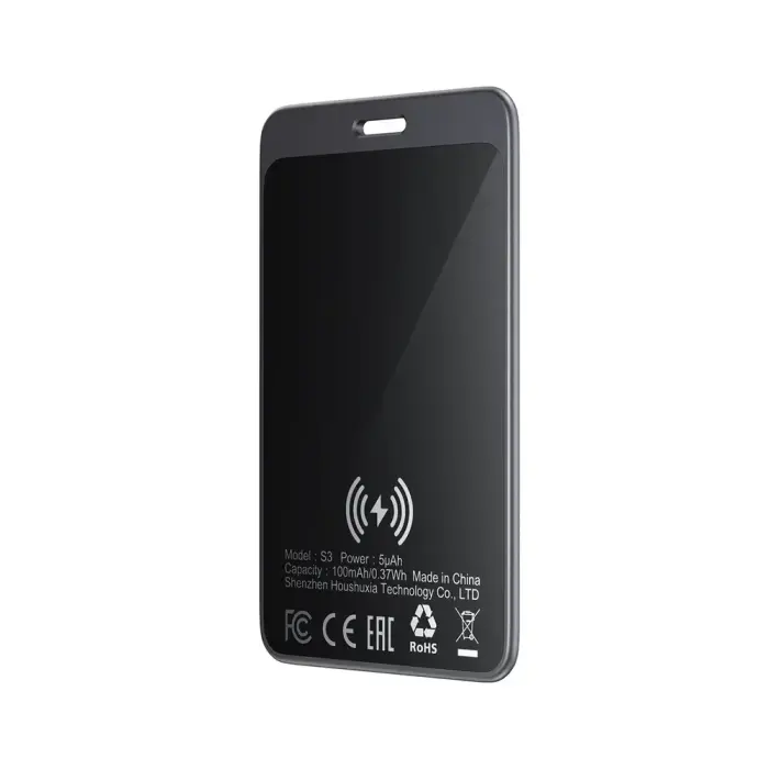 Acefast S3 metal card positioning device single metal gray Foto 3
