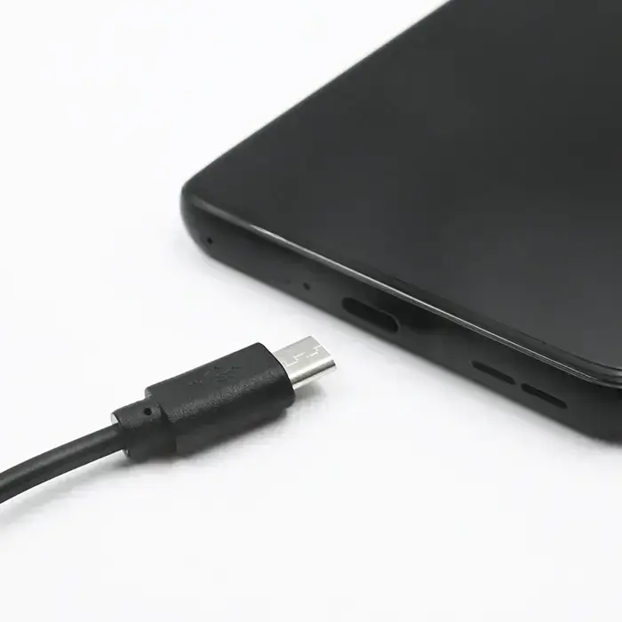 Qoltec USB A male cable | micro USB B male | 1m | BULK Foto 2