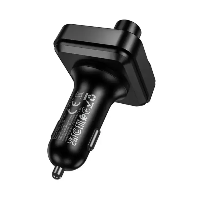 Borofone Transmitter FM BC61 Ocean MP3, Bluetooth - 2xUSB + Type C - PD 45W black Фото 6