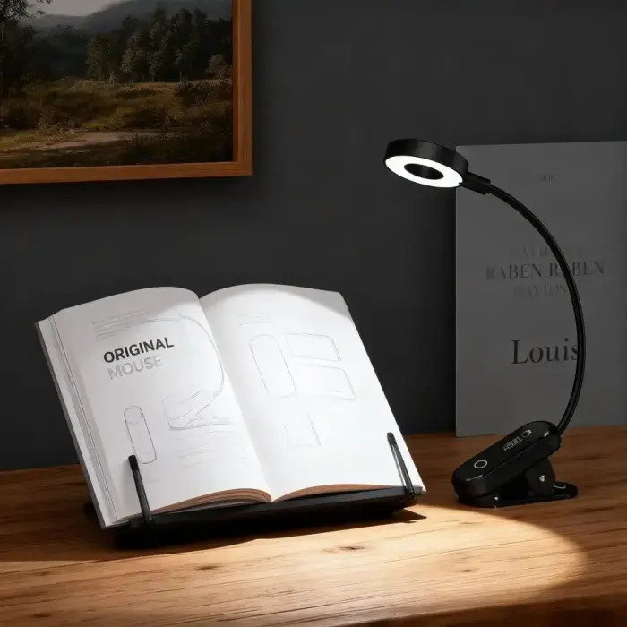 TECH-PROTECT LL100 CLIP READING LIGHT BLACK Foto 7