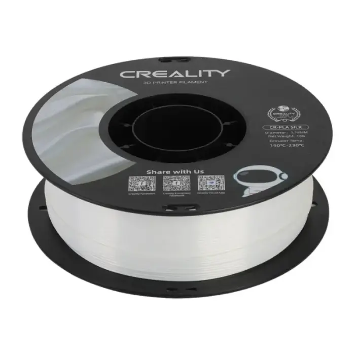 CR-Silk PLA Filament Creality (White) Фото 3