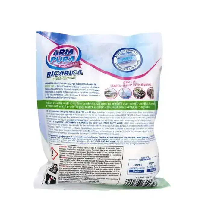 Moisture absorber supplement 3 pcs. x 450g apple  Photo 2