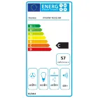 Electrolux izvelkams tvaika nosūcējs, 60 cm, balts Foto 6