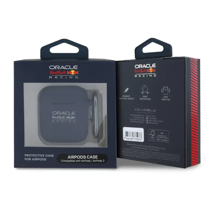 Red Bull Silicone Case for AirPods 1|2 Navy Фото 2