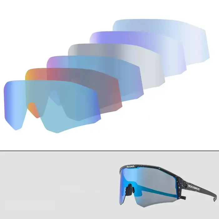 Rockbros SP297 polarizing cycling glasses - black Foto 5