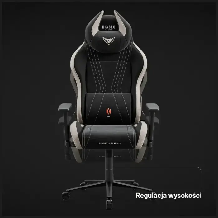 Gaming chair Diablo Chairs X-Horn 2.0 Normal Size black/camel Фото 14