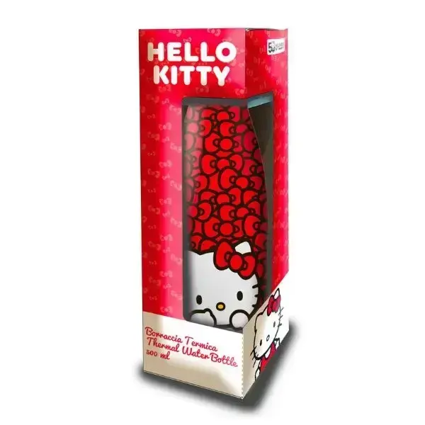 Coriex Hello Kitty water bottle 500ml red 10683 Фото 2