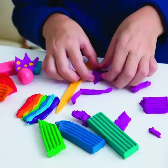 Plastilīns CARIOCA, 10 dažādas krāsas, 200 g Photo 3
