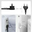 Orico PDC25 25W 6in1 Power Strip 2x AC + 2x USB-A + 2x USB-C - Black Фото 6