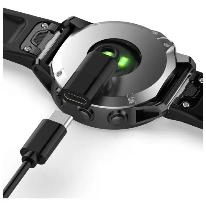 Adapter USB-C Beline do ładowania         zegarków Garmin czarny Photo 5