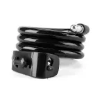 Wozinsky WPB-01R Portable Bike Lock with Anti-Theft Cable and 2 Keys for Electric Bikes and Motorcycles - Black Фото 4