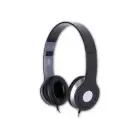 CITY black ster headphone with microph. Foto 1