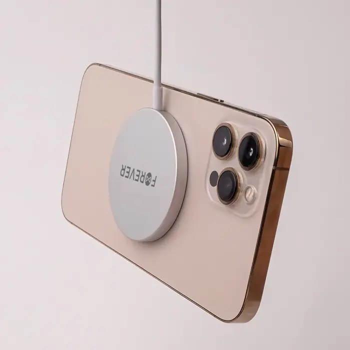 Forever MAWC-100 magnetic wireless charger 15W gray Фото 12