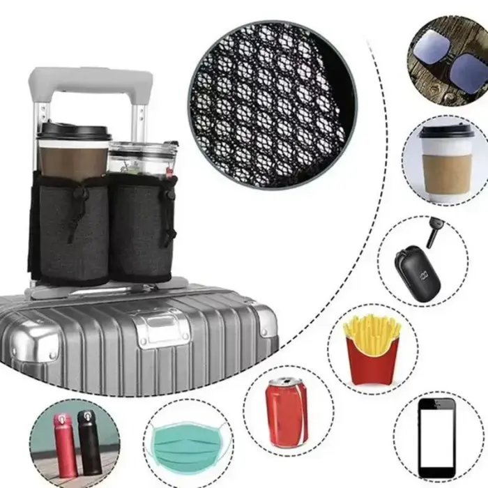 LUGGAGE CUP HOLDER BLACK Foto 2