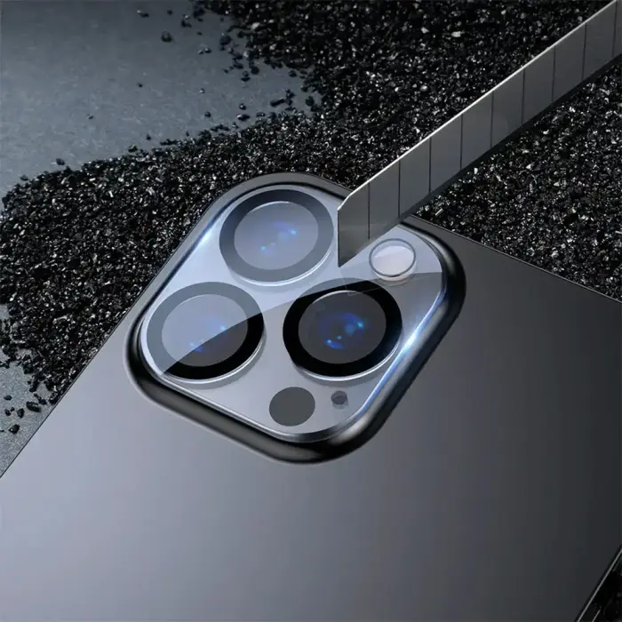Tempered Glass HARD SILK PRINT for camera (LENS) for Samsung Galaxy S23 FE (island) Foto 9