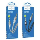 Cable AUX Jack 3,5 mm (male) to Jack 3,5 mm (male) Hoco 1 m UPA32 black Photo 6