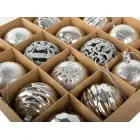 Christmas tree decoration balls 16 pcs silver Photo 2