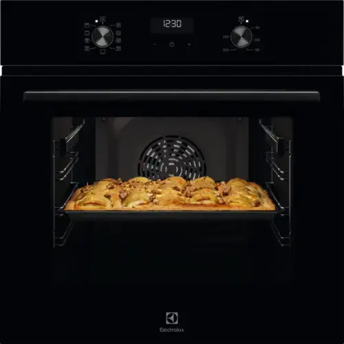 Electrolux cepeškrāsns, iebūv.,65L, melna Foto 6