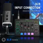 Fifine SC3 audio mikseris RGB | Straumēšana | XLR | 48V | Vokāls melns Foto 5