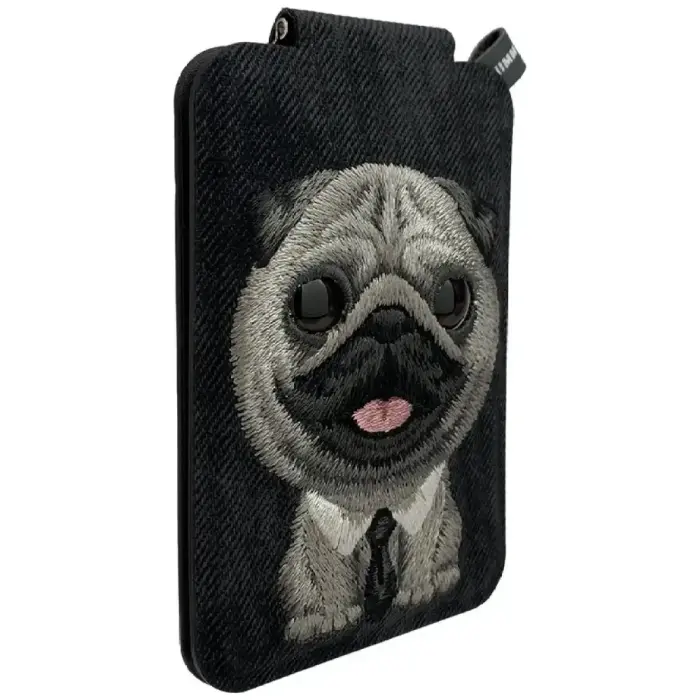 Magnetic phone wallet stand  Nimmy New Big-Eye Cute Pets 2.0 Dog black Foto 6