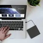 Qoltec External DVD-RW recorder |USB 2:0|Black Фото 7