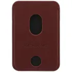 Magnetic Card Wallet Mercedes Leather red Foto 3