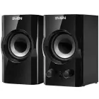 SVEN SPS-606 2x3W, Headphone front jack, Front power button and the volume control Foto 2