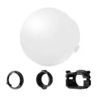 Neewer CRS6 Foldable Dome Diffuser with 3-Piece Adapter Set Foto 2