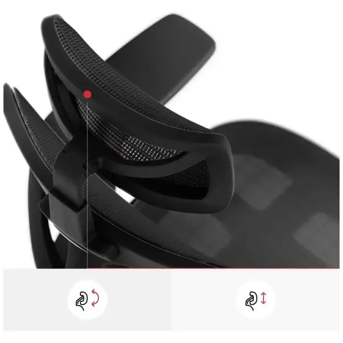 Ergonomic chair Diablo Chairs V-Basic black Фото 4