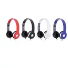 CITY black ster headphone with microph. Foto 4