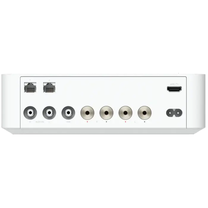 Ubiquiti UPL-Amp-W-EU Premium speaker amplifier designed for high-fidelity multi-zone audio streaming and immersive spatial sound experiences, 130 watts per channel at 8 ohms, 2x speaker terminal outputs with (2) custom-designed banana plugs include Photo 2
