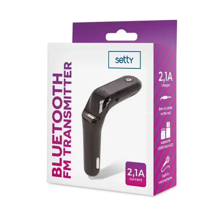 Setty FM bluetooth transmitter TFM-02 Foto 2