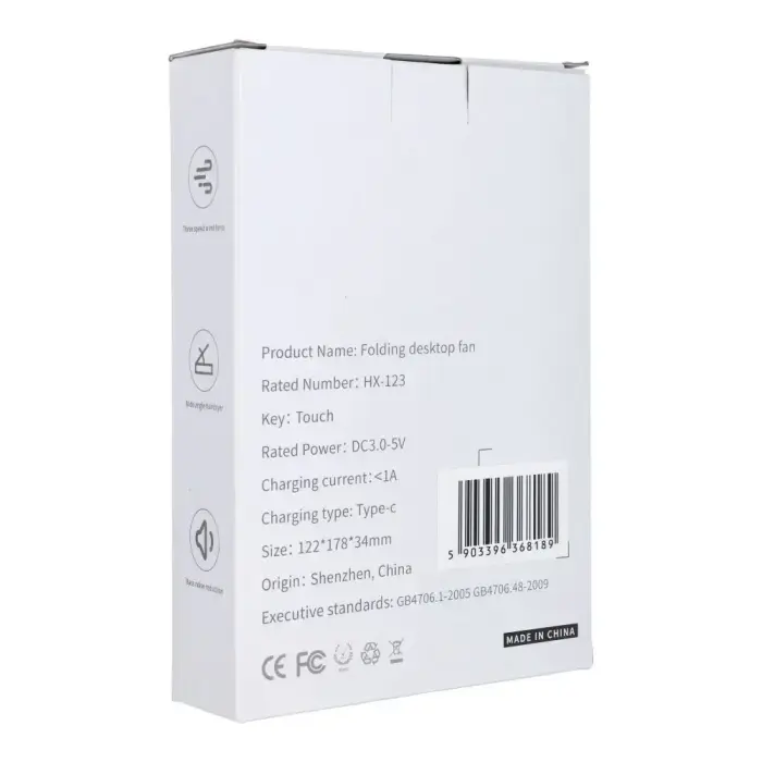 Desk fan HX-123 white Фото 3