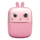 Mini Thermal Printer for Kids with Camera and Camcorder - Pink Фото 2