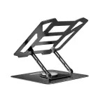 Wozinsky WDCX-X19-AB HardStand 360° Rotation Laptop and Tablet Stand - Black Photo 3