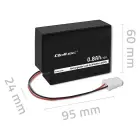 Qoltec AGM battery | 12V | 0.8Ah | Maintenance-free | Efficient| LongLife | for toys, vehicles Фото 7