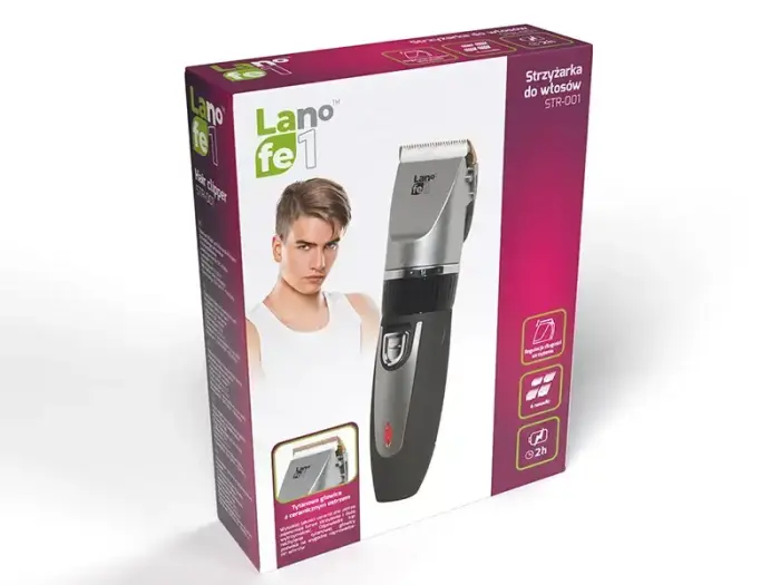 Lafe STR001 Hair clipper black - silver Photo 5
