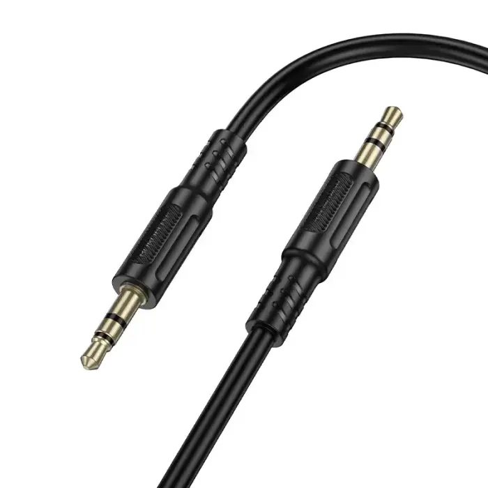 Borofone Cable AUX BL25 Nice - jack 3,5mm to jack 3,5mm - 1 metre black Photo 3