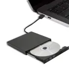 Qoltec External DVD-RW recorder |USB 2:0|Black Фото 4
